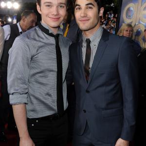 Darren Criss and Chris Colfer at event of Glee: The 3D Concert Movie (2011)