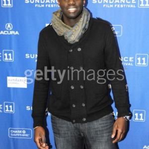 Mohamed Dione at the Restless City world premiere at the 2011 Sundance Film Festival in Park City Utah