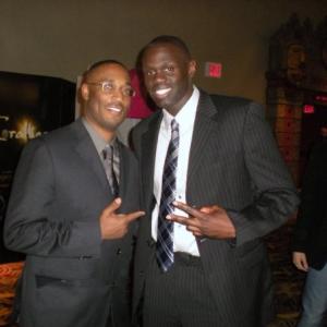 Mohamed Dione and Director George Tillman Jr. at The premiere of 