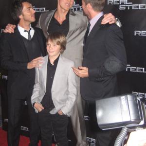 Canadian Premiere Real Steel Dakota Goyo, Kevin Durand, Shawn Levy & Hugh Jackman Sept 2011