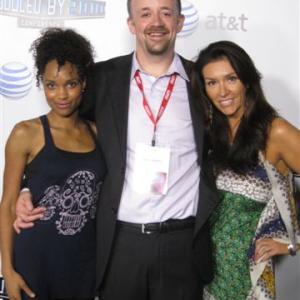 With Writer Mark Haynes & Actress Angel Wainwright