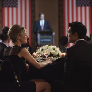 Still of Daniel Henney and Eliza Coupe in Shanghai Calling 2012