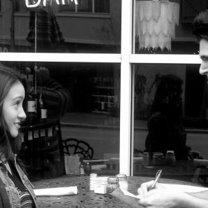 Still of Evan King and Sofia Mendez from '12 Minutes to Heaven: Fate' (2009)