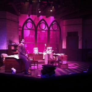 Lisa Valerie Morgan and Peter Larney in The Violet Hour at The Lillian Theatre