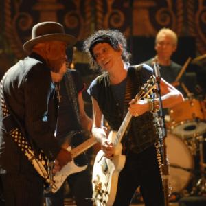 Still of Keith Richards Charlie Watts and Ron Wood in Shine a Light 2008