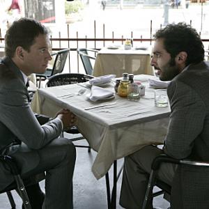 Still of Michael Weatherly and Merik Tadros in NCIS: Naval Criminal Investigative Service (2003)