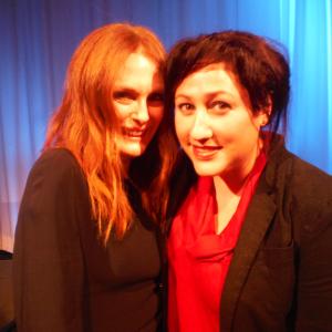 Julianne Moore, Tania Fisher at Academy pre-Oscars screening 