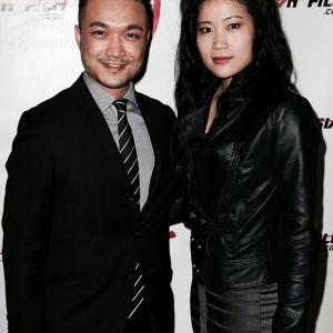 Norman Yeung and Jadyn Wong at HollyShortsAsians On Film screening TCL Chinese Theatre Hollywood 2014