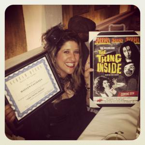 Scream Queen award for The Thing Inside