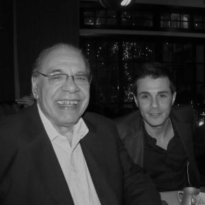 Fer with Enrique Pinti in LA One of the greatest Argentine actorscomedians of all time