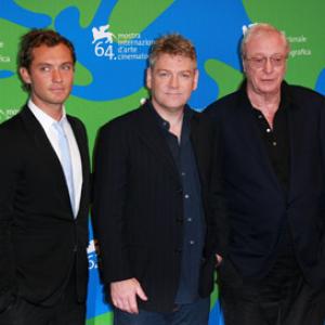 Kenneth Branagh Jude Law and Michael Caine at event of Sleuth 2007