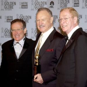 Robin Williams Michael Caine and Gene Hackman