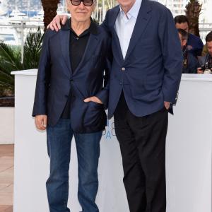Harvey Keitel and Michael Caine at event of Jaunyste 2015