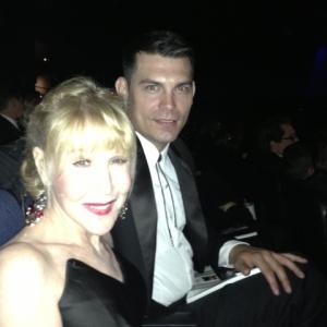 Emmys, Trish Cook, and Director, Jon Mayfield, Aug. 25, 2014.