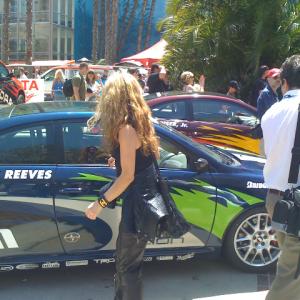 Adrienne Papp at the 2009 Toyota Race