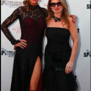 Adrienne Papp and Kathy Ireland at Dancing with the Stars
