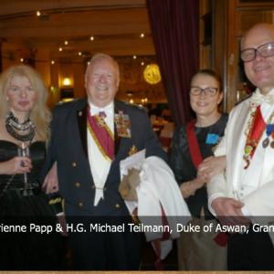 Dame Adrienne Papp, His Grace, Michael Teilmann, Grand Master