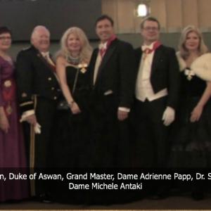 Dame Adrienne Papp with the Order of Constantine the Great and of Saint Helen, 2014