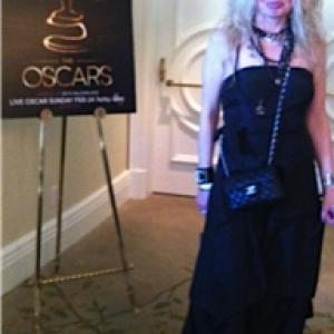 Adrienne Papp in 2013, Oscars, Los Angeles, CA