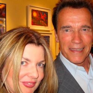 Adrienne Papp and Former Governor, Arnold Schwarzenegger