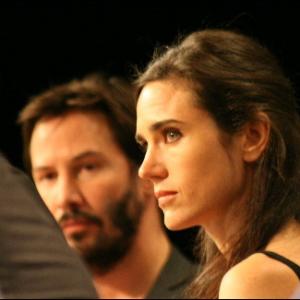 Jennifer Connelly and Keanu Reeves at event of The Day the Earth Stood Still 2008