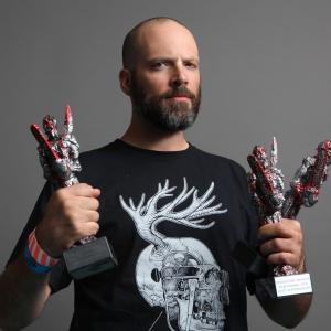 Ryan Oliver wins three 'Rot-Scars' from Housecore Horror Film Fest 2014 for 