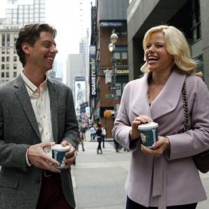 Still of Christian Borle and Megan Hilty in Smash 2012