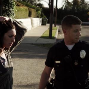 Still of Carmen Corral and Ben Mckenzie on Southland