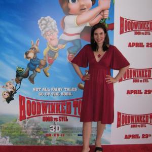 Covering the Hoodwinked Too! premiere at the Pacific Theatres at the Grove for GEM TV.