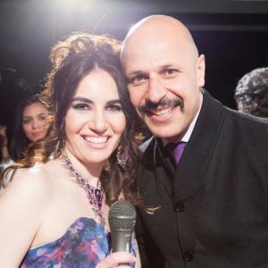 Interviewing actor and comic Maz Jobrani at the Shirin in Love premiere