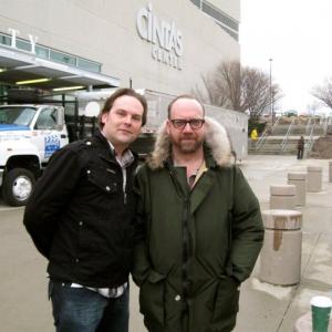 MSW & Paul Giamatti on set of 