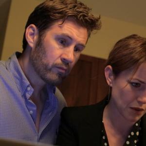 Rebecca Spence and Randy Ryan in Not Welcome