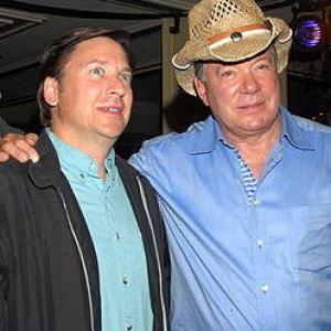 Steve Sabo and William Shatner at William Shatner's Charity Horse Show.