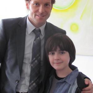 Quinn with Jamie Bamber