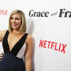 June Diane Raphael at event of Grace and Frankie 2015