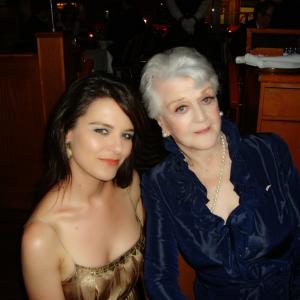 Olja Hrustic and Angela Lansbury at The Tony Awards After-Party, 2012