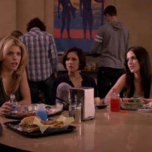 Still of AnnaLynne McCord, Jessica Stroup and Jessica Lowndes in 90210 (2008)