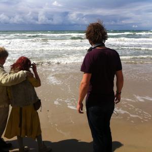 Shooting the final scene of T.I.M. on a beach in the north west of Denmark