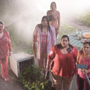 Still of Marilyn Torres, Monique Gabriela Curnen, Carla Jimenez, Natasha Perez and Maricruz Hernandez in Mergina vandenyje (2006)