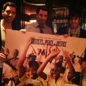 Artists for Peace and Justice event at TIFF 2012