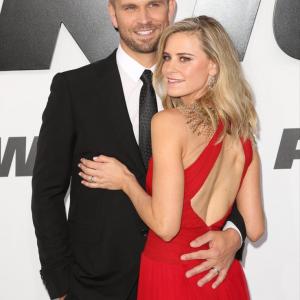 Furious7 premiere with wife Alson