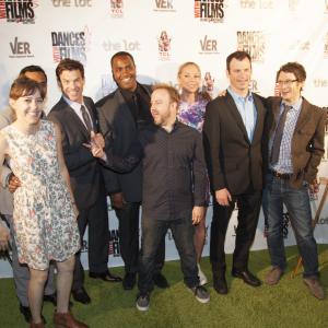 Dances with Film for the LA premiere of Feeding Mr Baldwin  Abby Miller Anil Margsahayam Laird Macintosh Ryan Vincent Anderson Mark David Christenson Sofie Norman Andrew Donnelly and Dalton Leeb