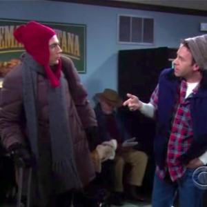 Artie ODaly with Jim Parsons on THE BIG BANG THEORY