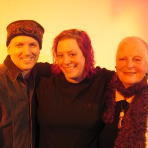 Charles Busch, SKY Palkowitz and her mentor, Rachel Rosenthal