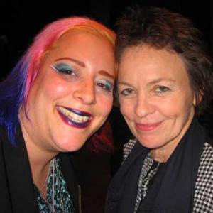 SKY Palkowitz and Laurie Anderson