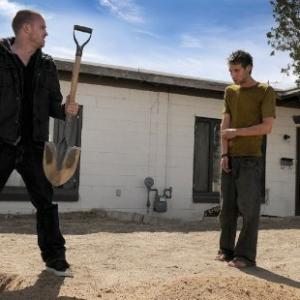 Aaron Paul and Blake Berris in Breaking Bad