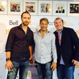 With actor Frank Zupancic and producer Byron A Martin