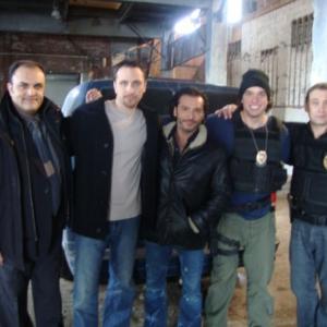 BAIL ENFORCERS with some of the main cast
