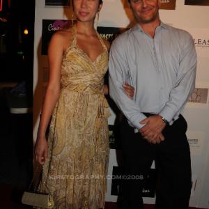 Elaine Loh with Kevin E West at Cinema City Film Festival