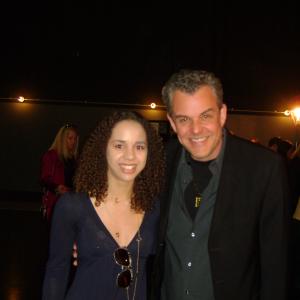 Nicole Clifford and Danny Houston at a screening of 2010 Best Documentary Film The Cove.